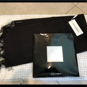 Dolce & Gabanna Virgin Wool Scarf